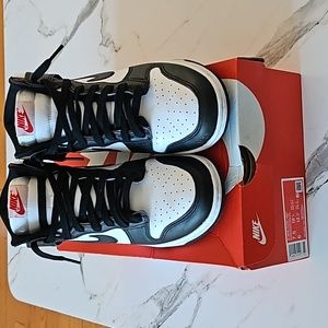 Nike dunks Panda high top